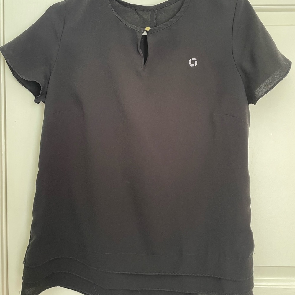 Chase bank lands end uniform top